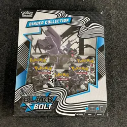 Pokemon TCG Scarlet & Violet 10.5 Black Bolt Binder Collection Box, Box Wear - Image 1