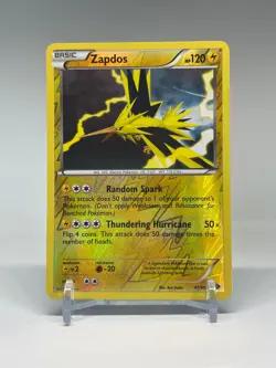 Zapdos - 41/99 - Reverse Holo Rare LP, English Pokemon Next Destinies - Image 1
