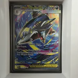Pokemon Mega Sharpedo EX 127/094 Phantasmal Flames Holo Rare 330 HP Stage 1 - Image 1