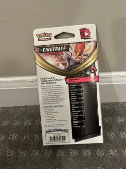 Pokemon Sword and Shield Theme Deck Featuring Cinderace Factory Sealed NEW 820650806599 - Image 2