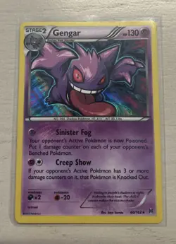Pokemon 2015 Gengar RARE XY BREAKthrough Holo #60/162 - Image 3