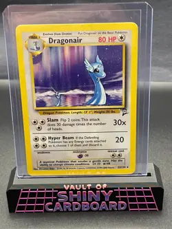 Dragonair 22/130 Base Set 2 Pokemon Vintage Non Holo NM/LP - Image 1