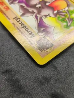 Pokemon TCG: 1999-2000 Red Logo Fossil Aerodactyl - Australian Print - NM - Image 3