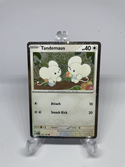 Pokemon TCG S&V: Maushold EX 155/182 AND Tandemaus 167/193 Cosmos Holo Promo - Image 3
