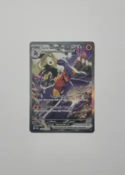 Pokemon Destined Rivals Cynthia's Garchomp EX Special Illustration Rare 232/182 - Image 1