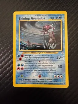 Pokemon TCG Shining Gyarados Holo Neo Revelation - Image 1