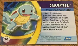 2004 Pokemon Topps Advanced Challenge Squirtle #70 NM/VLP 🔥🔥🔥 - Image 2