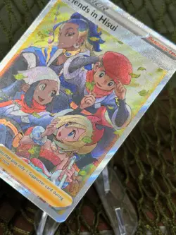 FRIENDS IN HISUI ~ Pokemon TCG: CROWN ZENITH ~ 148/159 FULL ART TRAINER - Image 3