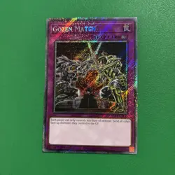 Yugioh Gozen Match RA04-EN134 Platinum Secret Rare - 1st Edition - Image 2