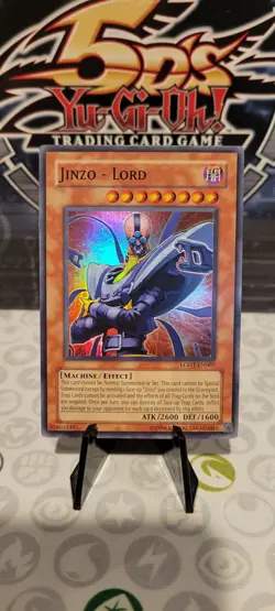 Yu-Gi-Oh! Jinzo - Lord LODT-EN007 Light of Destruction Super Rare UNLIMITED NM - Image 1