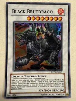 Black Brutdrago SOVR-EN043 Stardust Overdrive Unlimited LP Super Rare - Image 1