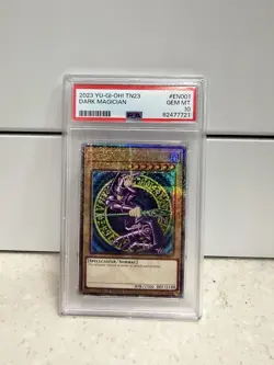 Yu-Gi-Oh! Dark Magician TN23-EN001 Quarter Century Psa 10 - Image 1