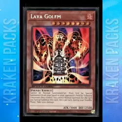 YUGIOH Lava Golem (PSR) SBC2-END09 1ST EDITION Near Mint - Image 1