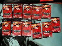 11x Lot One Piece TCG English OP-13 Carrying On His Will Pack Sealed 🔥11 Packs - Image 1