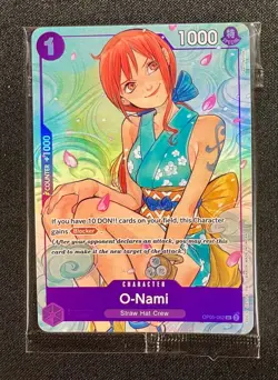 O-Nami OP05-062 One Piece Illustration Box Vol 1 Promo Uncommon Foil SP Sealed - Image 2