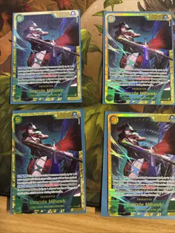 Dracule Mihawk - OP14-119 SEC - One Piece TCG English x4 COPIES PACK FRESH - Image 1