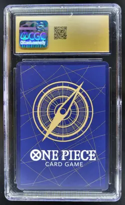 2025 ONE PIECE CCG MORE PIZZA!! ALTERNATE ART OP07-037 CGC 10 PRISTINE B PT - Image 2