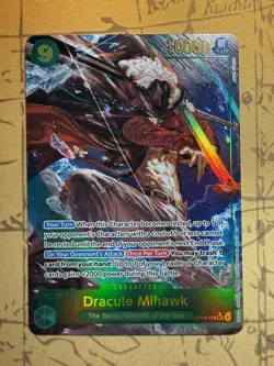 Dracule Mihawk SEC Alt Art OP14-119 One Piece TCG English - Image 1