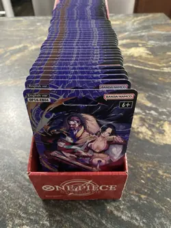 ONE PIECE: 50X OP-14 Sleeved Booster Packs Factory Sealed Display INCLUDED - Image 1