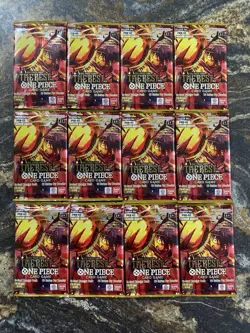 One Piece PRB-02 Booster Pack Factory Sealed X12 1/2 Booster Box Quantity New - Image 1