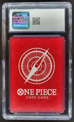 2025 ONE PIECE CCG MONKEY D. LUFFY LEADER ST21-001 CGC 10 B PT - Image 2