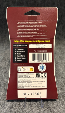 One Piece TCG, OP-02 PARAMOUNT WAR Sleeved Booster Pack, English - Image 2