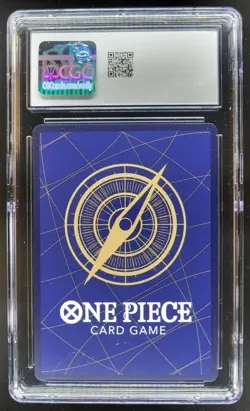 2025 ONE PIECE CCG JAPANESE LET'S CRASH THIS WEDDING!! OP11-060 RARE CGC 10 B PT - Image 2