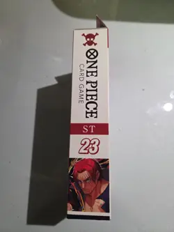 One Piece TCG Red Starter Deck 23 Shanks ST-23 OP-11 Booster Included New Sealed - Image 2