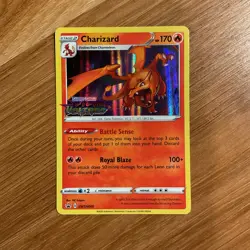 2020 Pokemon Vivid Voltage Stamped Promo Cards #SWSH066 Charizard NM - Image 1