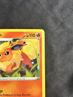 Flareon SWSH041 Cosmos holo Sword & Shield Promo Card Pokemon TCG - Image 4
