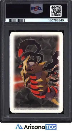 Pokemon 2009 Giratina Alternate Forme Joker Platinum Playing Card Japanese PSA 9 - Image 2
