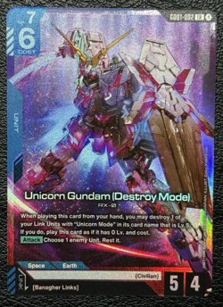 Lot of 6 LR Rarity Cards From GD01 + GD02 - Gundam TCG - NM - Image 2