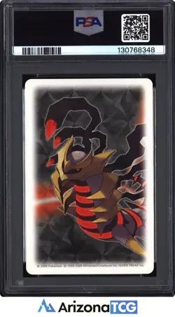 Pokemon 2009 Origin Forme Giratina Joker Platinum Playing Card Japanese PSA 8 - Image 2