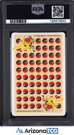 Pokemon Stadium 1998 Pidgeotto Queen of Spades YLW Playing Card Japanese PSA 10 - Image 2