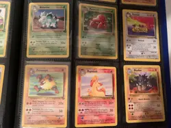 Complete Uncommon / Common Jungle Set Pokemon Cards - Pikachu Persian - Image 5
