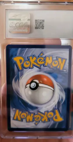 Pokemon TCG Charizard EX Paldean Fates Holo Card 054/091 CGC 10 Gem Mint - Image 2