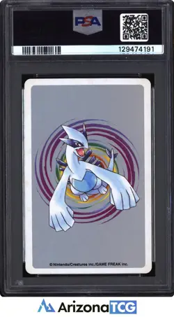 Pokemon 2000 Smeargle 235A 2 Of Clubs Silver Playing Card Japanese PSA 9 - Image 2