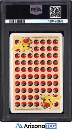 Pokemon Stadium 1998 Weepinbell Queen Of Hearts YLW Playing Card Japanese PSA 9 - Image 2
