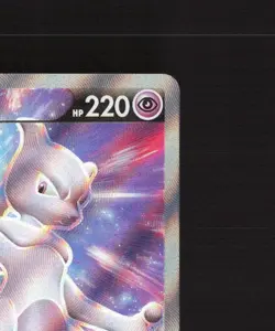 Mewtwo V SWSH229 Sword & Shield Full Art Black Star Promo Holo Pokemon Card NM - Image 4