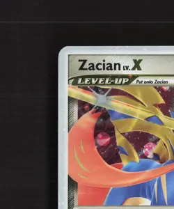 Zacian LV.X SWSH135 Sword & Shield Black Star Promo Holo Pokemon Card NM - Image 3
