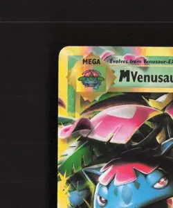 Mega M Venusaur EX 2/108 Evolutions Ultra Rare Holo Pokemon Card LP - Image 3