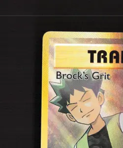 Brock's Grit 107/108 Evolutions Full Art Ultra Rare Holo Pokemon Card NM - Image 3