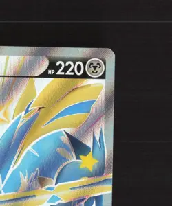 Zacian V SWSH292 Sword & Shield Full Art Black Star Promo Holo Pokemon Card NM - Image 4