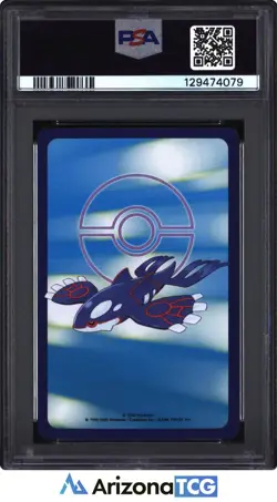 Pokemon 2003 Roselia 9 Of Clubs Pokemon Sapphire Playing Card Japanese PSA 8 - Image 2