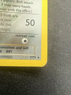 Magnemite 7/75 Neo Discovery Holo Vintage Pokemon Card - Image 3