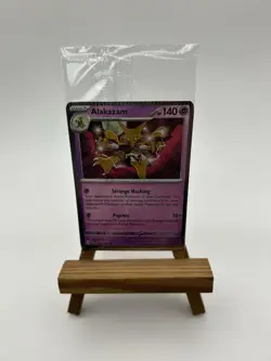 Pokemon TCG Alakazam Crimp Error Knockout Holo Promo Card - Image 1