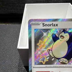 Pokemon Snorlax TCG Baby Shiny Holo Card 202/091 Paldean Fates Mint Condition - Image 2