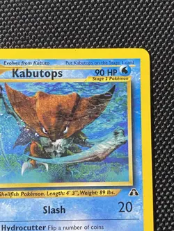 Kabutops 25/75 Rare Neo Discovery Pokemon Card - Image 3