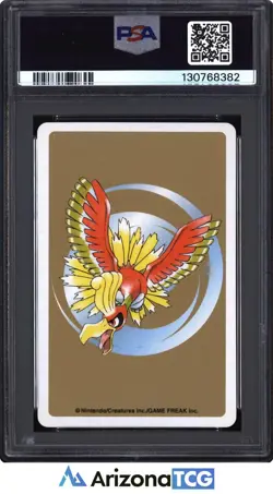 Pokemon 2000 Hitmontop 237A 10 Of Diamonds Gold Playing Card Japanese PSA 9 - Image 2