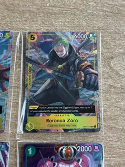 One Piece TCG Illustration Box Volume 3&4 PROMO CARDS (SET OF 4) - Image 4